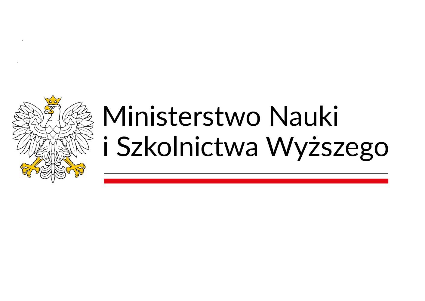 Logo Ministerstwa Nauki i Szkolnictwa Wyższego