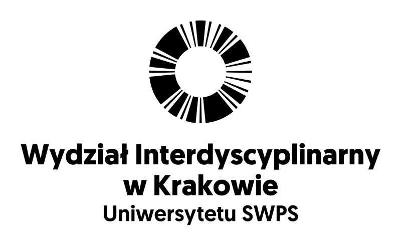 Logo Wydziału Interdyscyplinarnego w Krakowie Uniwersytetu SWPS