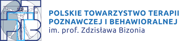 Logotyp Polskie Towarzystwo Terapii Poznawczej i Behawioralnej im. prof. Zdzisława Bizonia