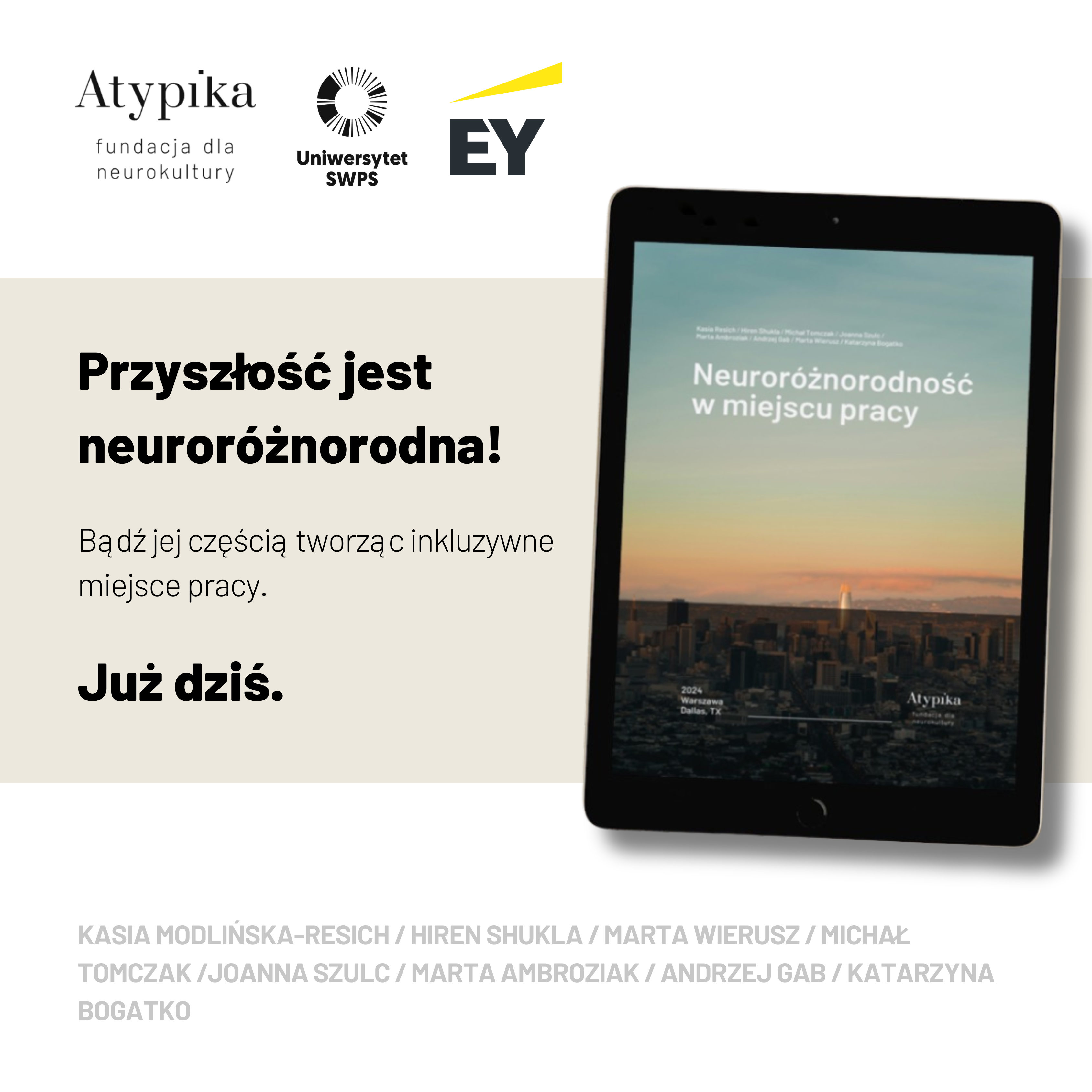 Baner linkujący do e-booka Neuroróżnorodność w miejscu pracy, link otworzy się w nowej karcie