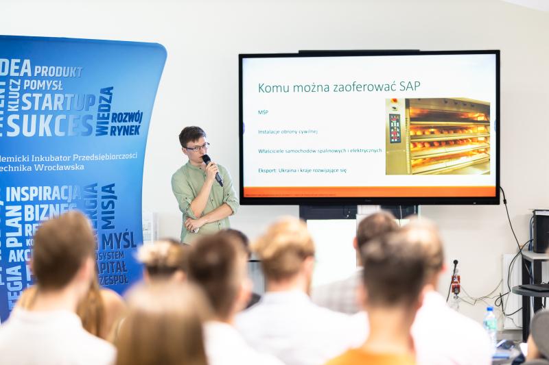 Prezentacja projektu SAP podczas „Demo Day”