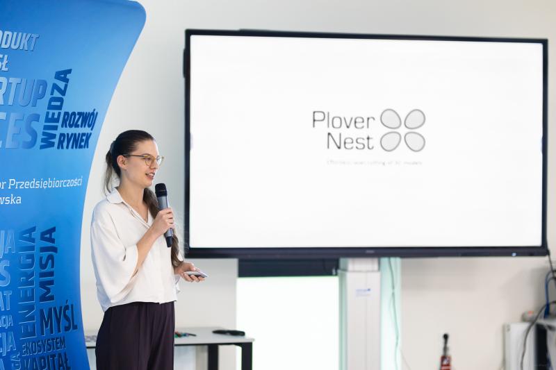 Prezentacja projektu Plover Nest podczas „Demo Day”