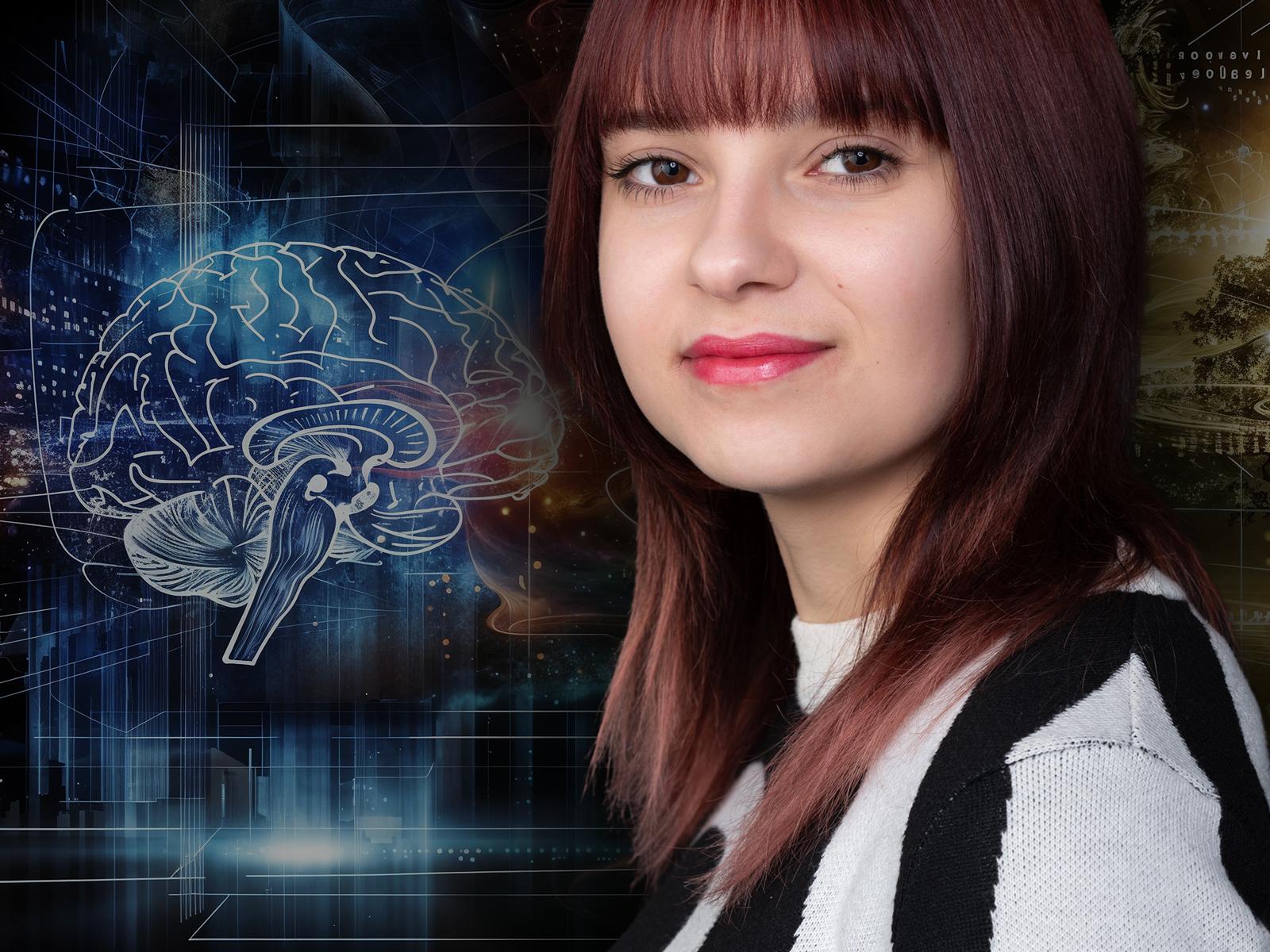 Lena Kamila Ignatiuk, studentka psychologii na Uniwersytecie SWPS